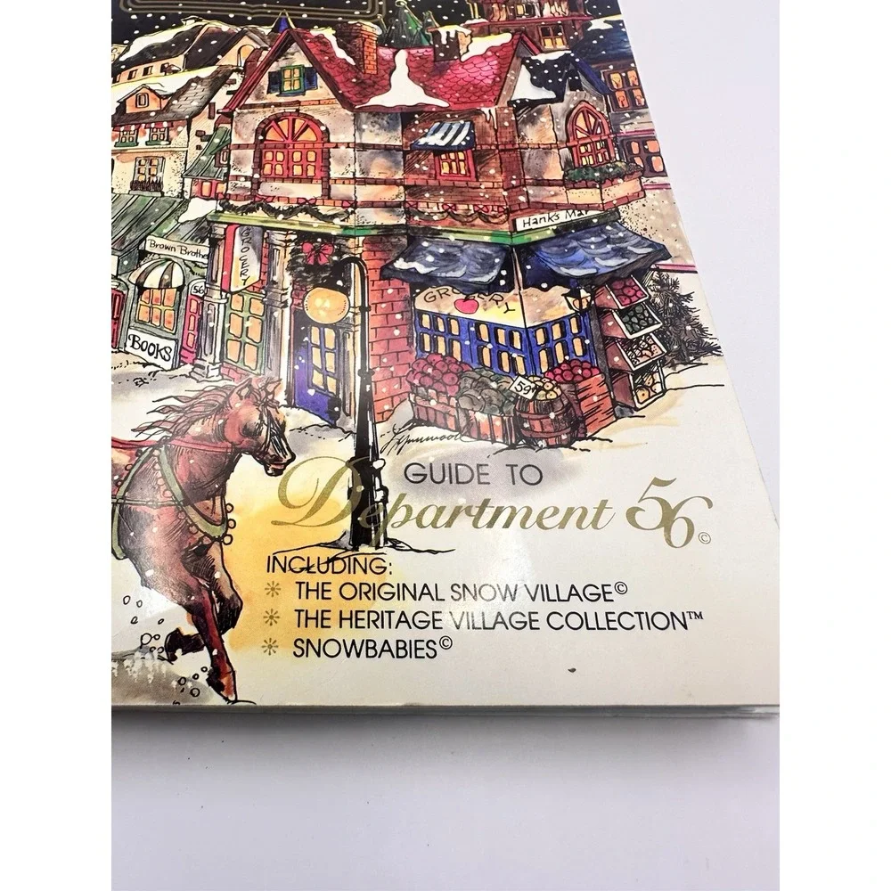 Greenbook Guide Department 56 Second Edition 1992 Heritage Snow‎ Village VTG